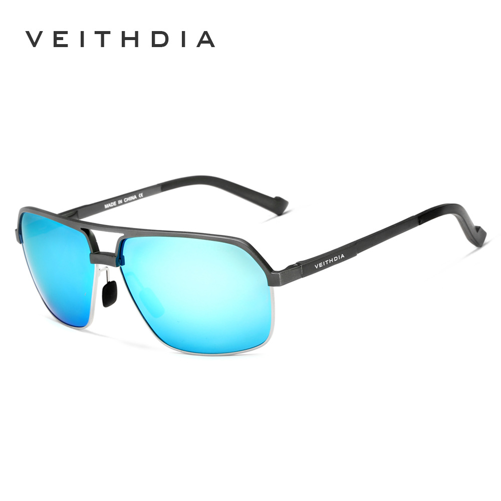 Gafas de sol de los hombres gafas de sol polarizadas de magnesio aluminio gafas de conducción de pesca gafas de conducción al por mayor 6521