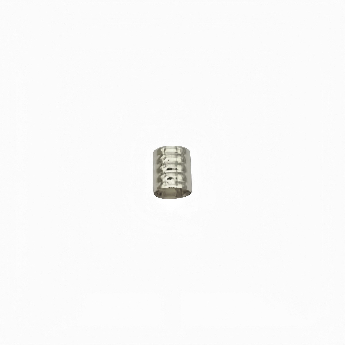 Corto acanalado plateado 8*10mm61 #