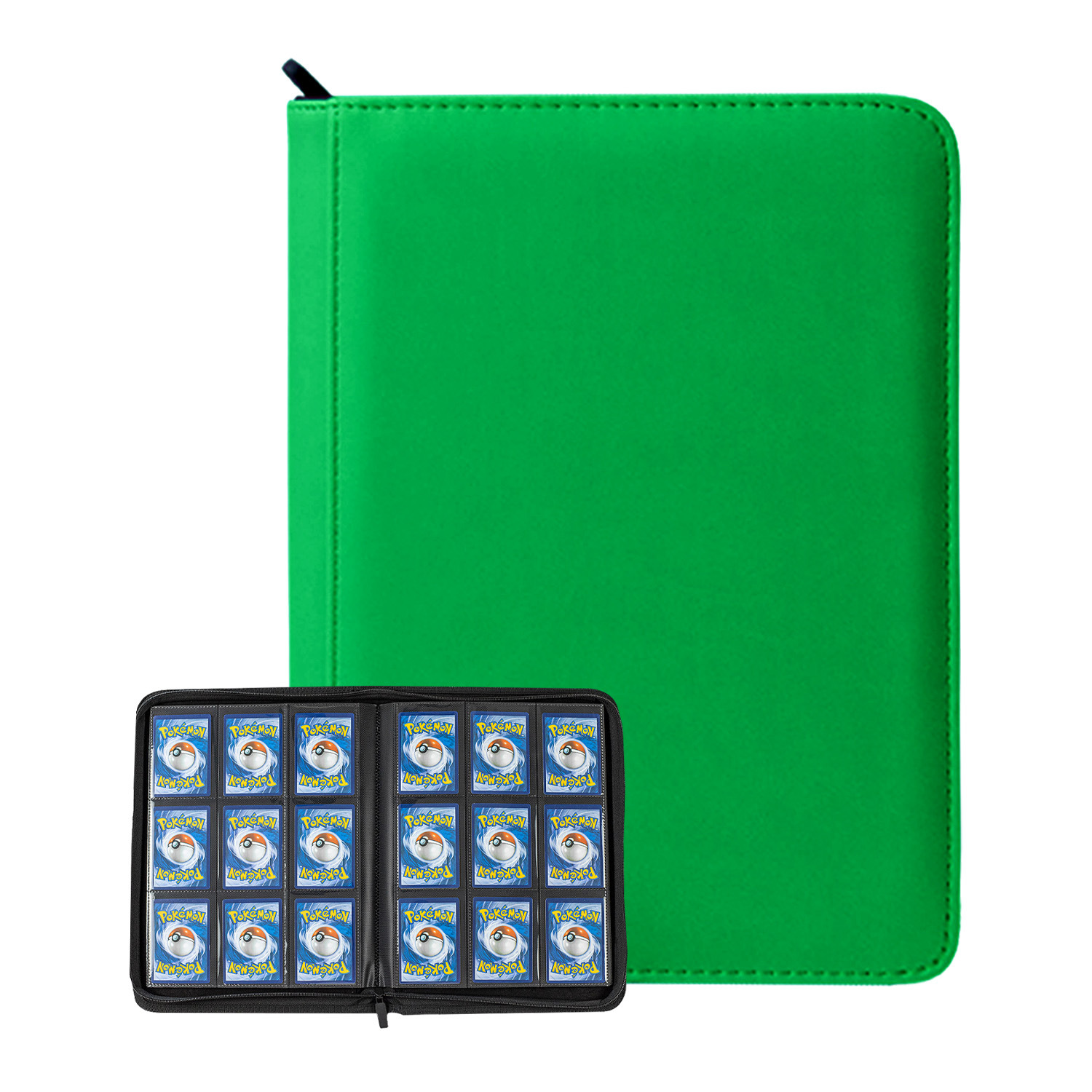 Cuero pu9 cremallera libro de la tarjeta de anime tarjeta de juego tarjeta de almacenamiento libro Ultraman colección Tarjeta de la estrella manual al por mayor