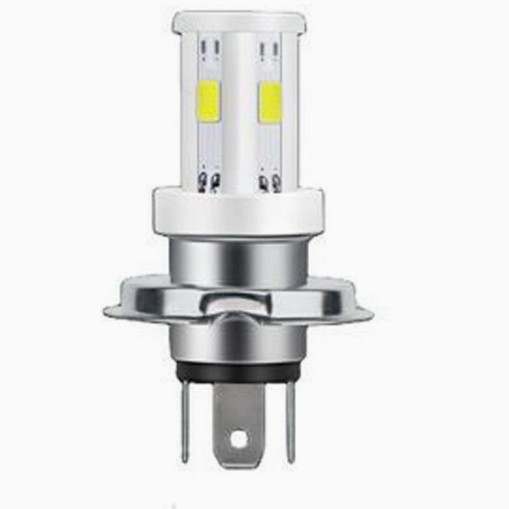 H4 faro LED cerámico luz de motocicleta H6. BA20D doble garra triple garra H4 lámpara de coche