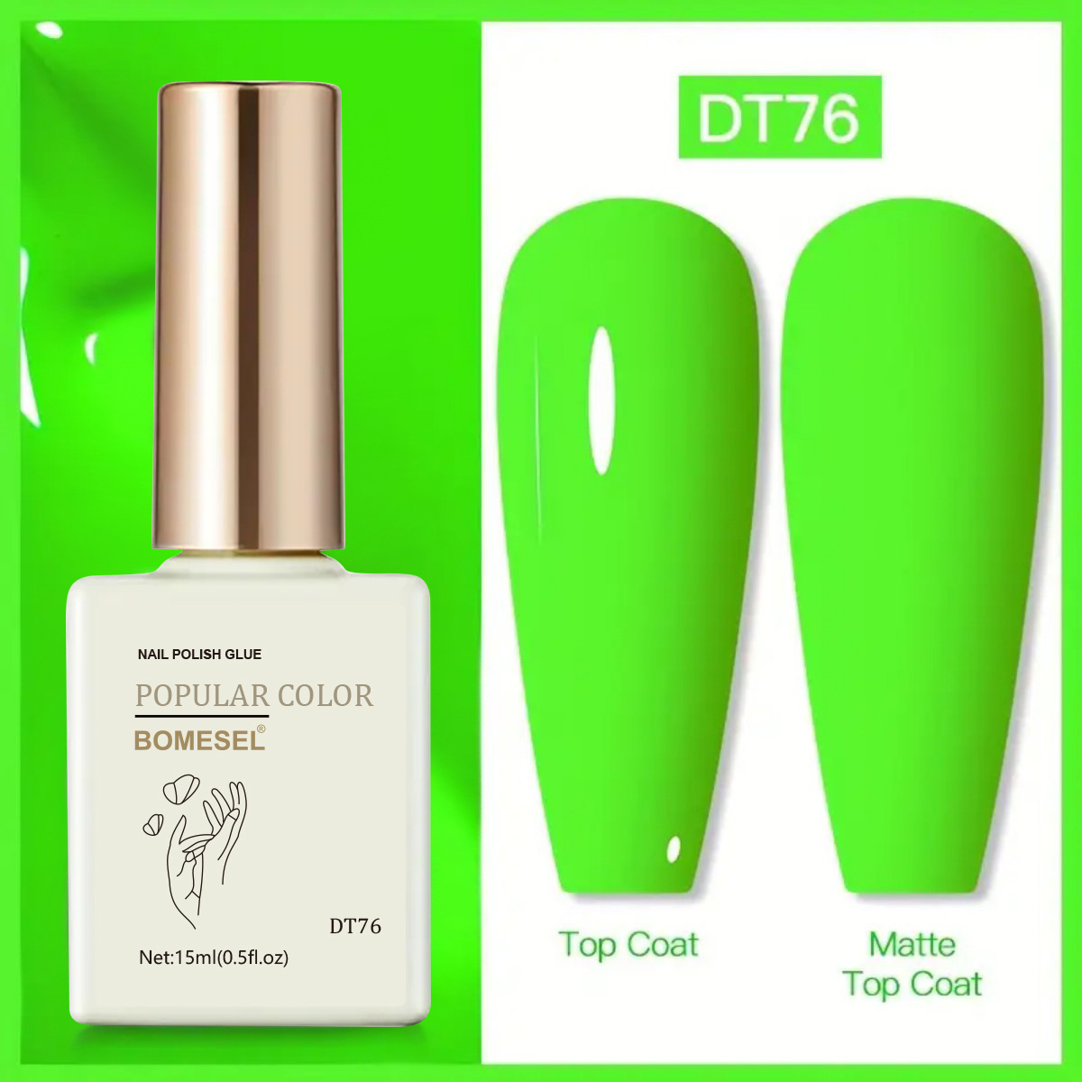 Gel de fototerapia transfronterizo, capa de sello de aceite de uñas, pegamento de esmalte de uñas, OEM de comercio exterior, pegamento UV esencial para tiendas de uñas