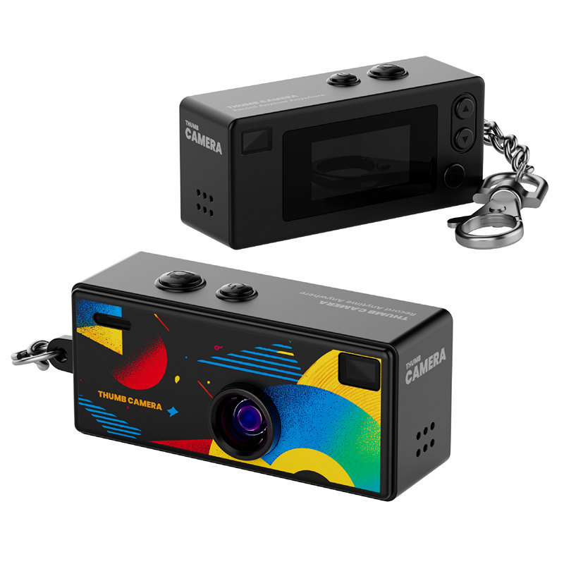 Cross-border nuevo retro mini 0.96 pulgar HD cámara CCD compacta portátil Vlog registro de viaje al aire libre