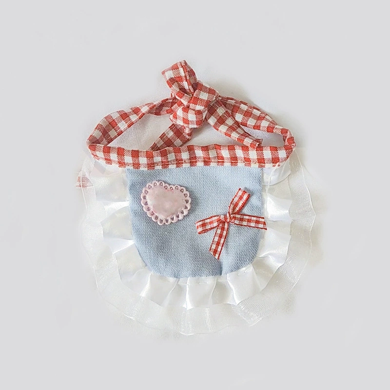 [Серия джинсового ветра] Производитель новый кошачий коготь домашнее животное полотенце для рта кошачий принадлежности полукруглый нагрудник собака нагрудник