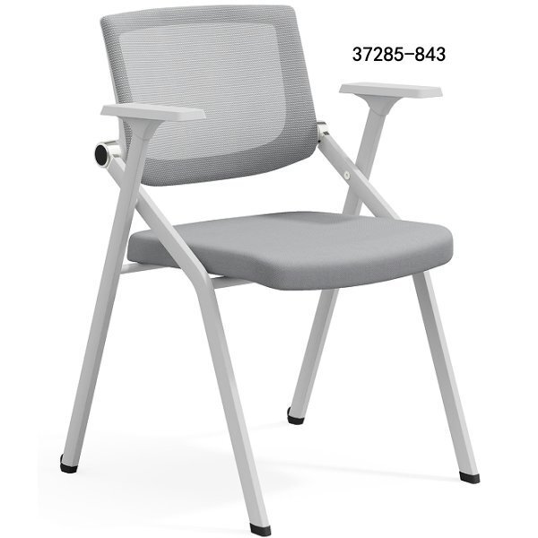 Conference Chair with Writing Board, Folding Training Chair with Table Board and Wheels, Conference Room Table and Chair Combo, Office Chair, Meeting Chair