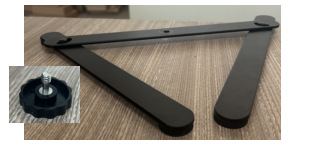 Tornillo de base individual para bastidor de volteo personalizado