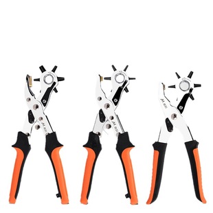 Labor-saving belt punch belt multi-functional punching tongs manual home trouser strap strap punching hole punching machine tool