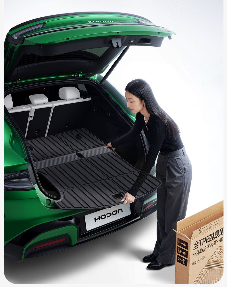 Suitable for 26 Models of Song Ultra Ev Trunk Mats, Tpe Byd Integrated Trunk Mat Modification Accessories
