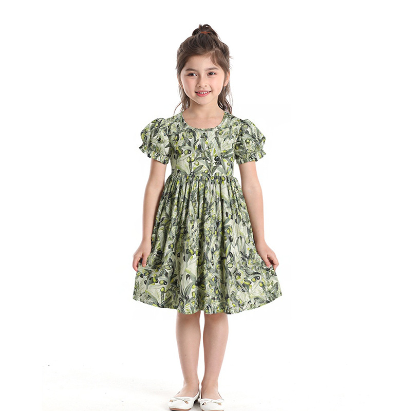 Dress, flowered