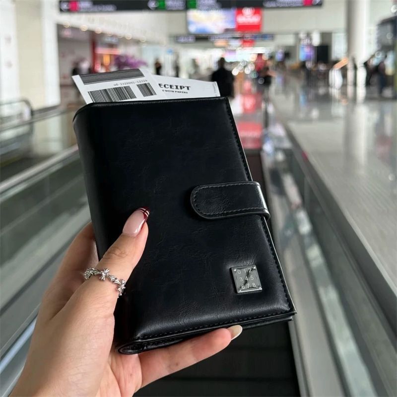 护照夹钱包女机票多功能零钱收纳包银行卡一体保护套证件旅行包|undefined