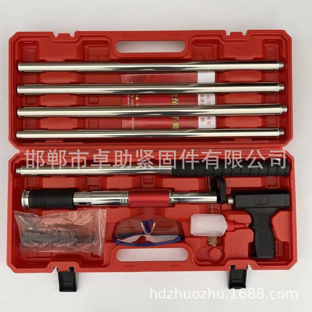 8.5吊顶神器枪消音一体炮钉枪木工吊顶射钉枪打钉器装修工具炮钉