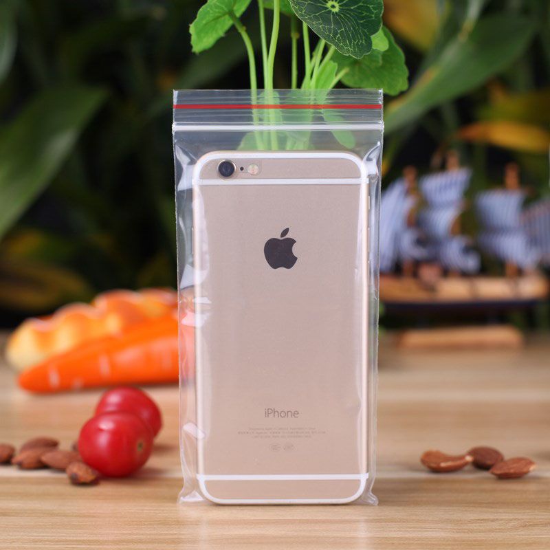 手机自封袋一次性触屏防尘防水加厚隔离袋密封透明塑料手机袋