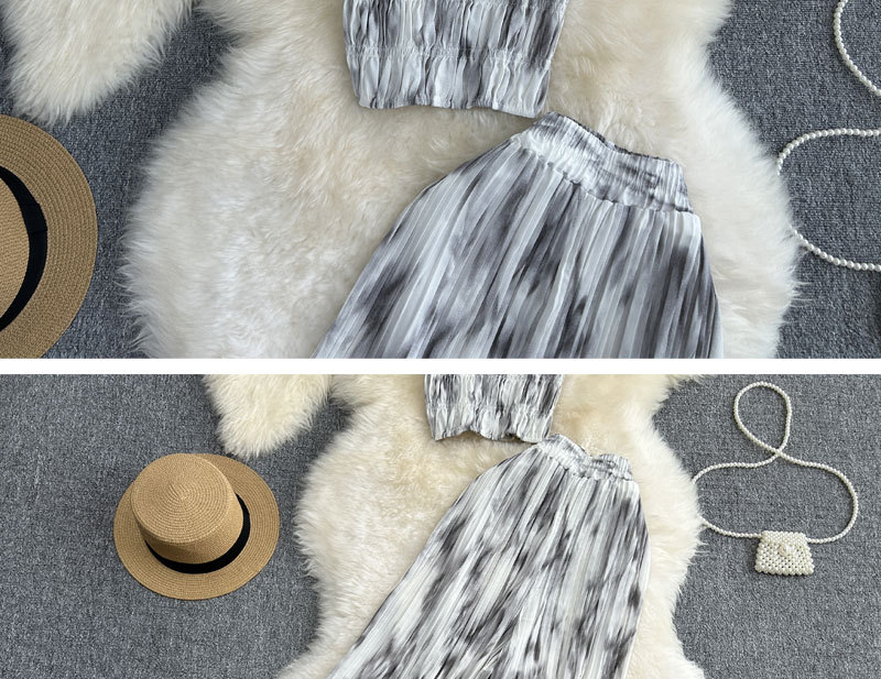 Vacances Femmes Sexy Abstrait Polyester Ensemble Coordonné De Pantalon Ensembles De Pantalons display picture 1