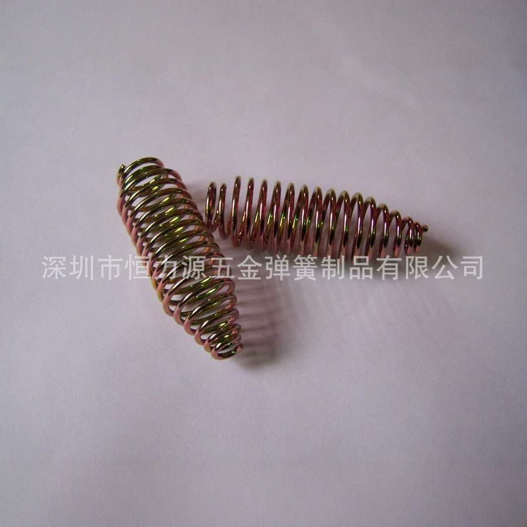 不锈钢压缩弹簧加工 电器配件触摸弹簧 圆珠笔回力小弹簧