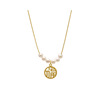Genuine pendant, universal design necklace, french style, light luxury style, simple and elegant design, trend of season