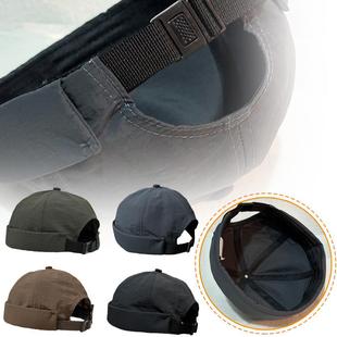 Quick-Drying Breathable Thin Brimless Spring and Summer Hats for Men and Women, Yuppie Watermelon Hats, Trendy Men's American Workwear Landlord Hats