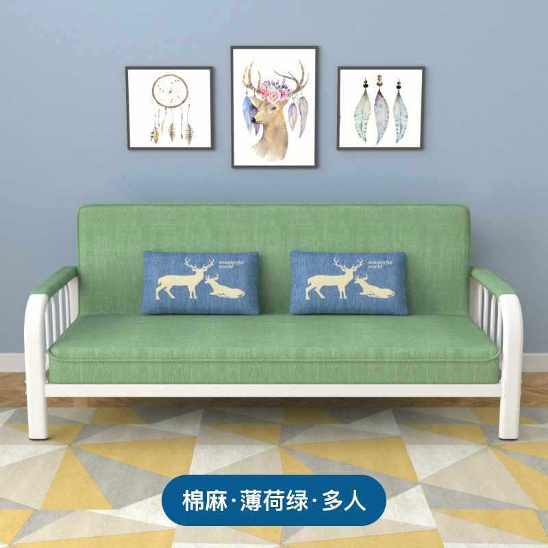 沙发床两用可折叠小户型多功能简易客厅单双人三人出租房布艺沙发|undefined