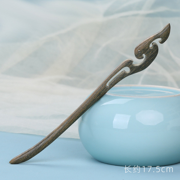 Chinese hairpin green sandalwood