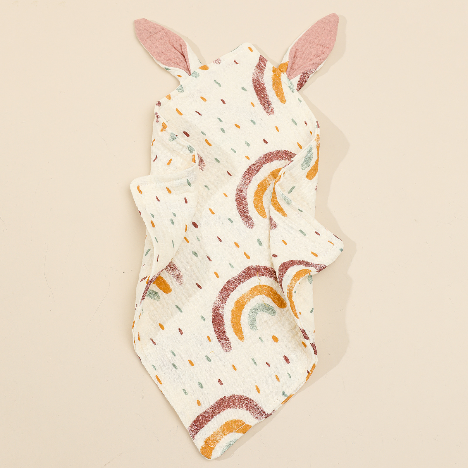 28g Weight Hug blanket Classification Cotton, Cotton Fabric Type Home Occasion Bunny Ears, Animal, Flower Pattern Summer, Spring, Autumn Season Cute Style Cute Bunny Ears Animal Flower Cotton Cotton Baby Accessories 4