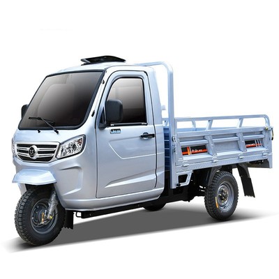 工厂直销带液压升降货箱2座纯电动三轮货车 1500W ATV/UTV 农用车|ru