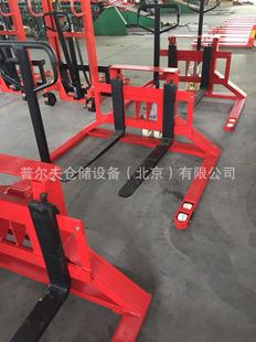 1 ton non-standard widened wide outrigger manual truck electric stacker hydraulic forklift