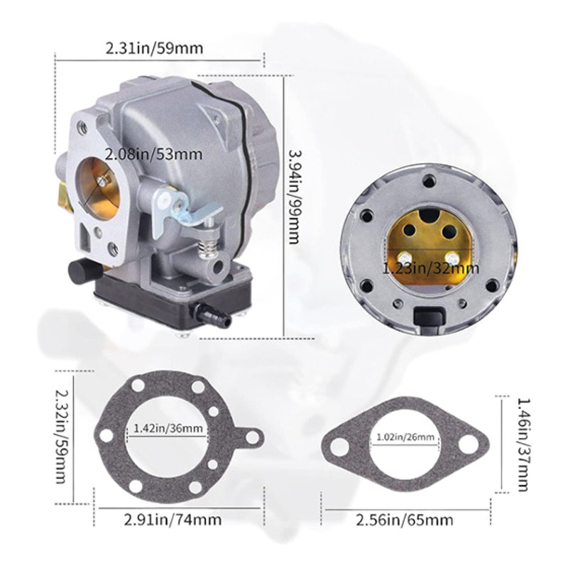 693480 Carbador B & S 693479 694056 42E707 42A707 42A777 499