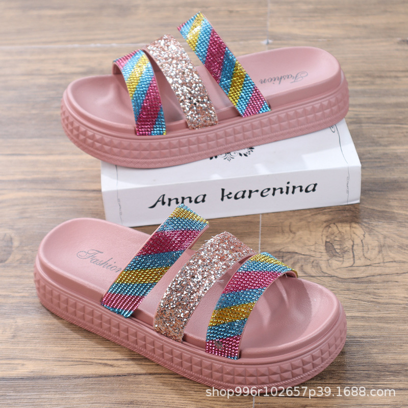 815-rainbow pink / 36