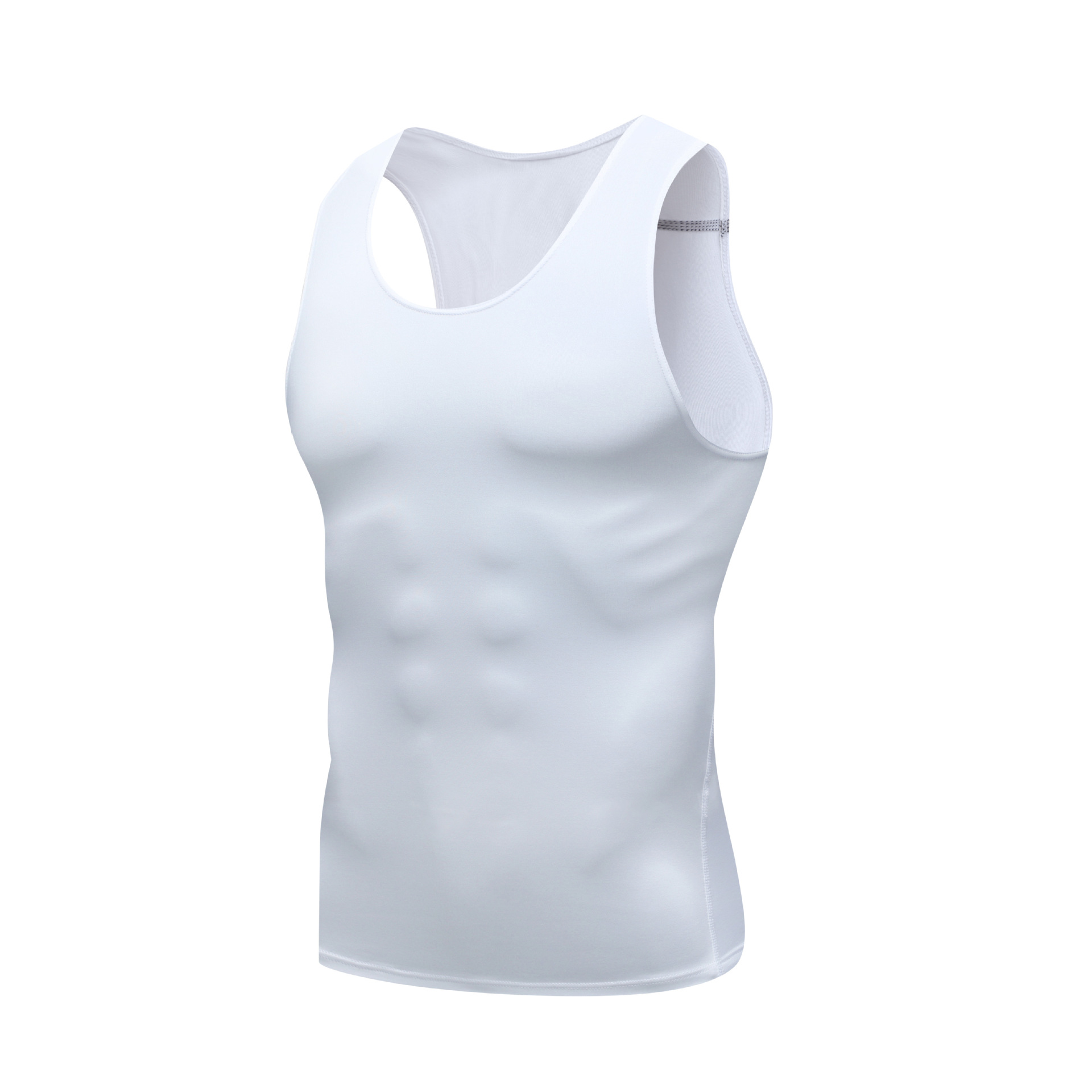 PRO deportes Chaleco Ajustado entrenamiento de verano de los hombres de secado rápido chaleco elástico baloncesto corriendo sudor-wicking fitness chaleco camiseta