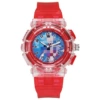 Red flashing light watch