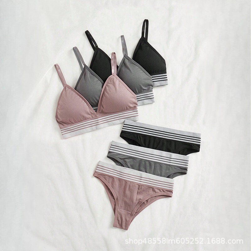 Customized Cross-Border European and American French Sexy Bra Set Temu Breathable Intimates Women's Low-Waist Briefs Shein Customized Cross-Border European and American French Sexy Bra Set Temu Breathable Intimates Women's Low-Waist Briefs Shein
