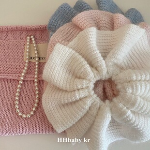 ��HHBABY KR���n��woolen yarn����ɫ�ﶬ��ëᘿ��lȦ�͹Ŵ��cȦ
