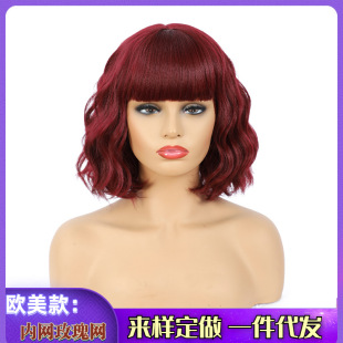 ԭ�޾ƼtɫŮʿ�ٰl�R����10������l�W���羳���l��픕r��wigs