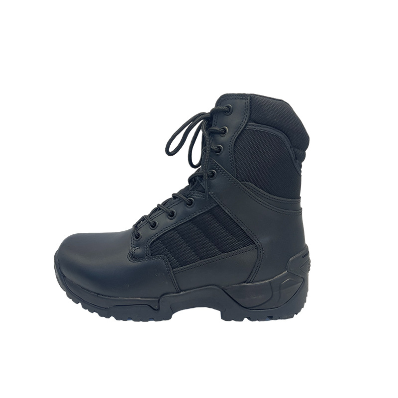 Botas tácticas impermeables a prueba de patadas, botas tácticas anti-deslizantes para hombres, botas especiales de cuero superligeras y resistentes al desgaste, garantía de calidad