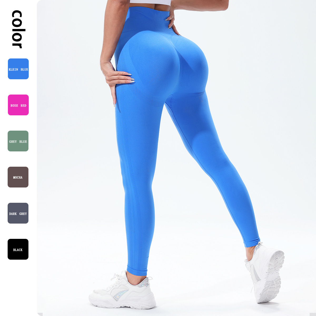 Tiktok celebridades de Internet pantalones de fitness con levantamiento de cadera para mujer pantalones deportivos ajustados de cintura alta de secado rápido pantalones de yoga para correr
