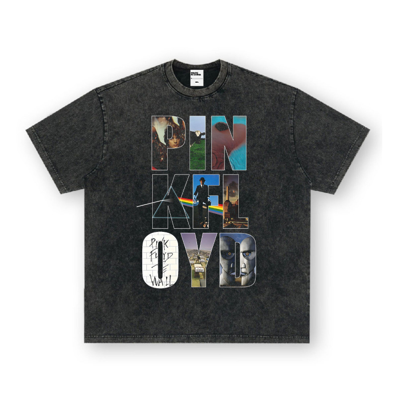 NIRVANA ロックアメリカン 3D デジタルプリントレトロ半袖 T シャツクロスボーダープリントアメリカンファッションヴィンテージ模造綿|undefined