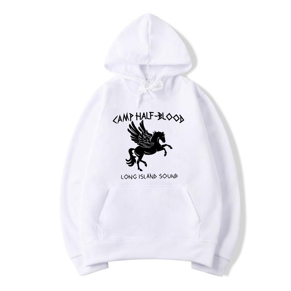 Vintage Camp Half Blood Hoodie Percy Jackson Hooded