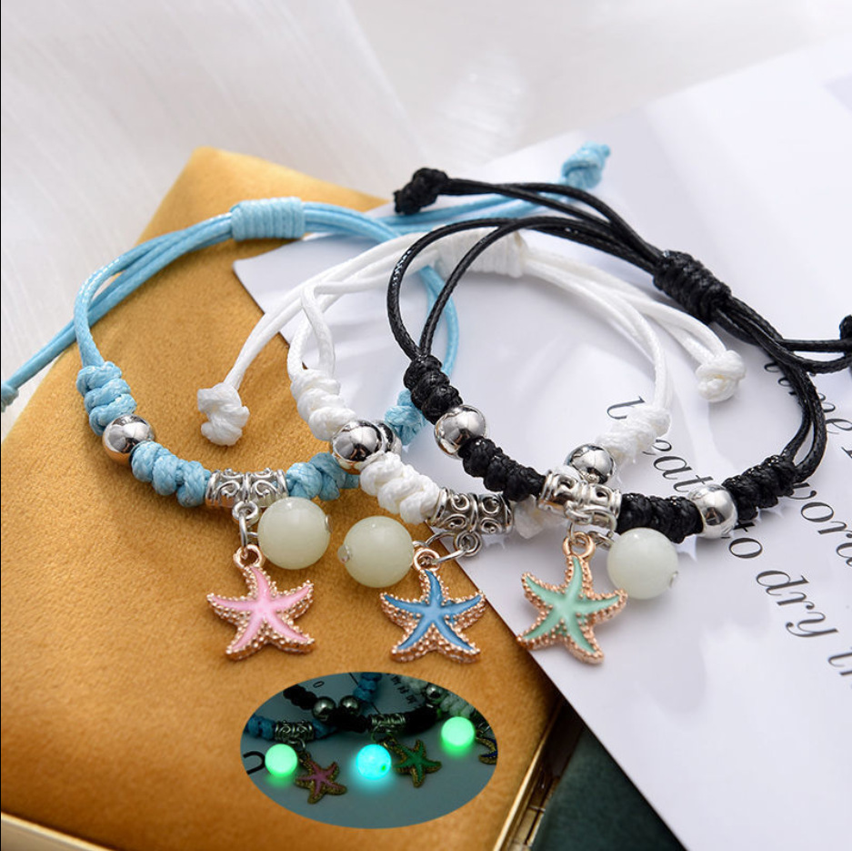 블루 핑크 그린 불가사리