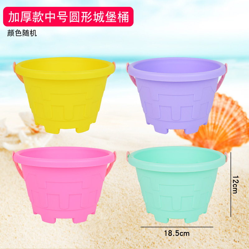 沙滩小铁铲子桶挖沙子玩具套装玩沙工具儿童渔网赶海边种花园批发|undefined