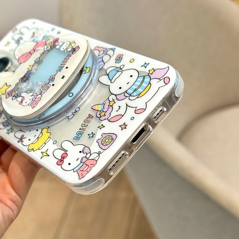 满屏米菲兔磁吸适用iPhone16promax苹果14手机壳15pro保护套可爱|undefined