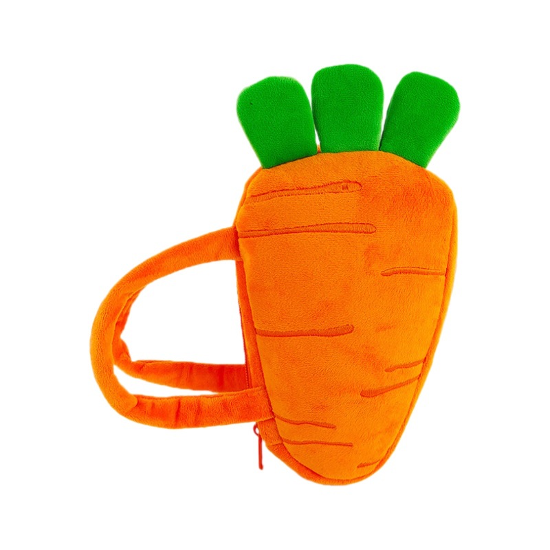 Ciudad de videojuegos, máquina de agarre de ocho pulgadas, bolsa de felpa, niña, corazón, dibujos animados, mochila linda, bolso de color dopamina al por mayor