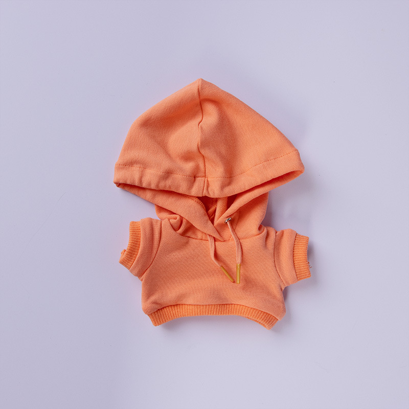 Labubu ペンダント ブラインドボックス フード付きスウェットシャツ Labubu ベビー服スーツ Tシャツ パンツ 人形服 着せ替え|undefined