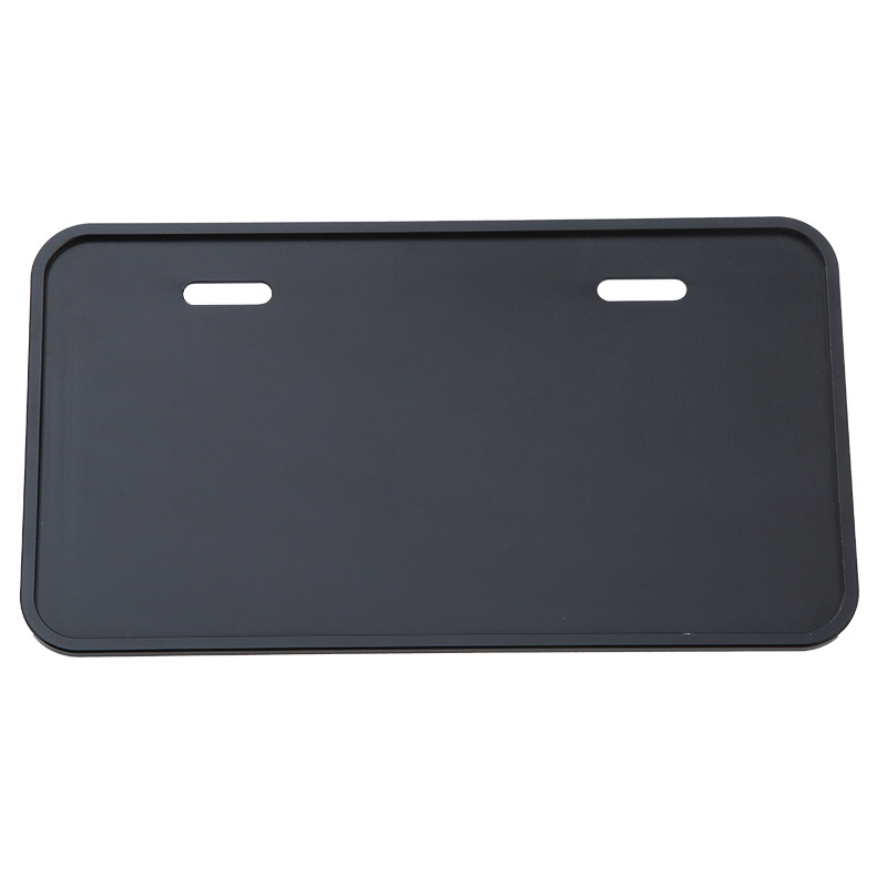 Los fabricantes de suministro de aleación de aluminio marco de la placa de matrícula de la motocicleta de color aspecto decorativo transformación electrodomésticos del coche al por mayor image 5