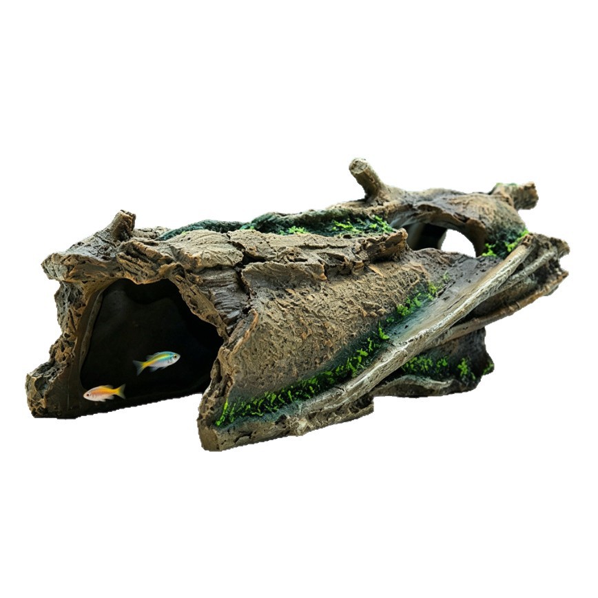 Tronco de Árbol Artificial para Acuario de Resina Sintética Decorativo image 6
