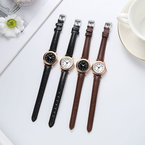 Lin Xiaozhai watches for female students Korean style simple and cute junior high school retro art belt small dial, a pair of girlfriends watches