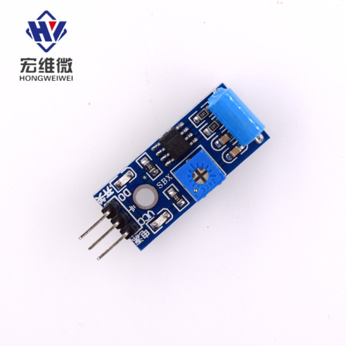Vibration Alarm Sensor Module for Normally Closed Vibration Sensor High-Sensitivity Vibration Sensor Module