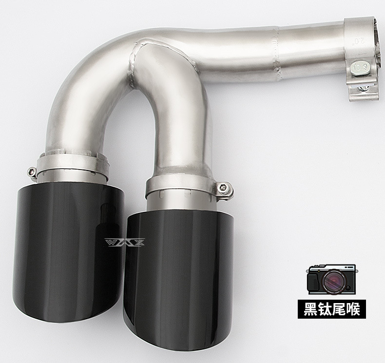 Suitable for Volkswagen Tiguan L Touang X Touareg Exhaust Pipe Modification Sound Wave Mid-tail Valve Explodes Street Running Sound