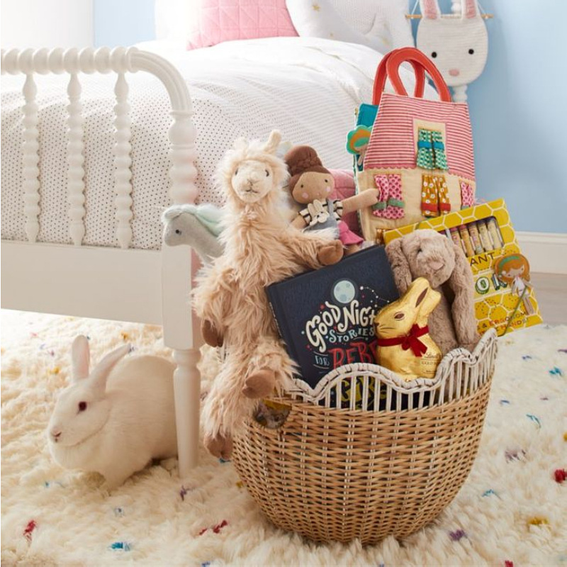 Cesta de almacenamiento de ropa de caña Cesta de almacenamiento de ropa de cajas de almacenamiento de pantalones Caja de almacenamiento de juguetes para habitaciones infantiles domésticas