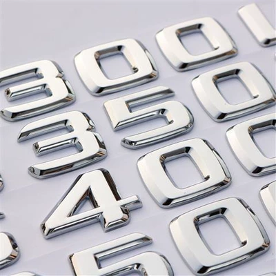 Car logo — Car Logo Alphanumeric Rear