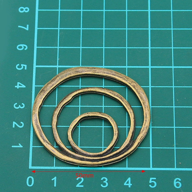 Аксессуары, геометрическая подвеска, украшение для сумки, 2 цвета, 50 мм, DIY