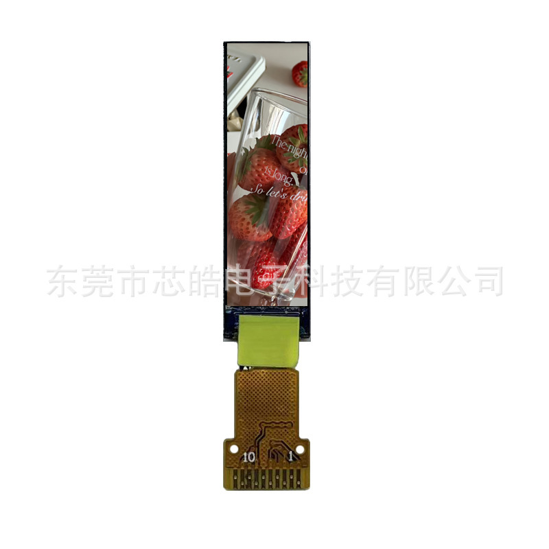 0.99インチ棒グラフLCD液晶ディスプレイ40x160解像度gc9d 01駆動10p溶接SPI|undefined