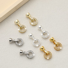 14K����ɫ΢��ʯ�ߙn��������朽�����β���^DIY���Ʒ���